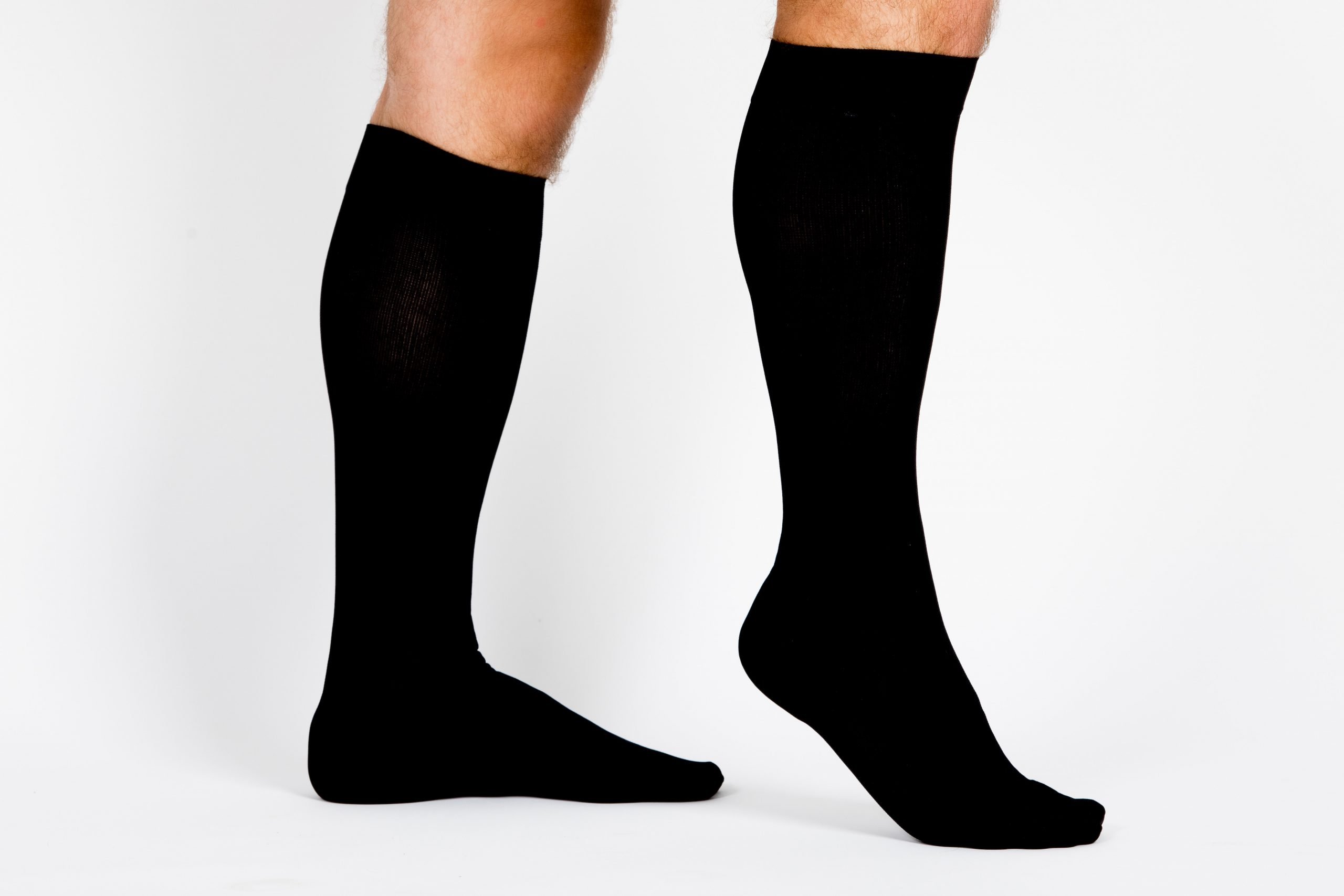 Ciorapi compresivi medicali Unisex VARILEGS (14-18 MmHg), negru - S