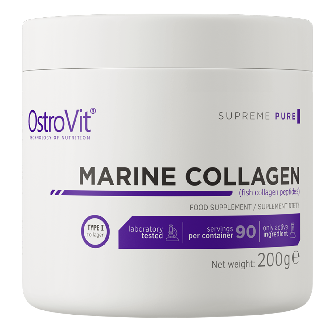 Colagen marin natural, 200g, OstroVit