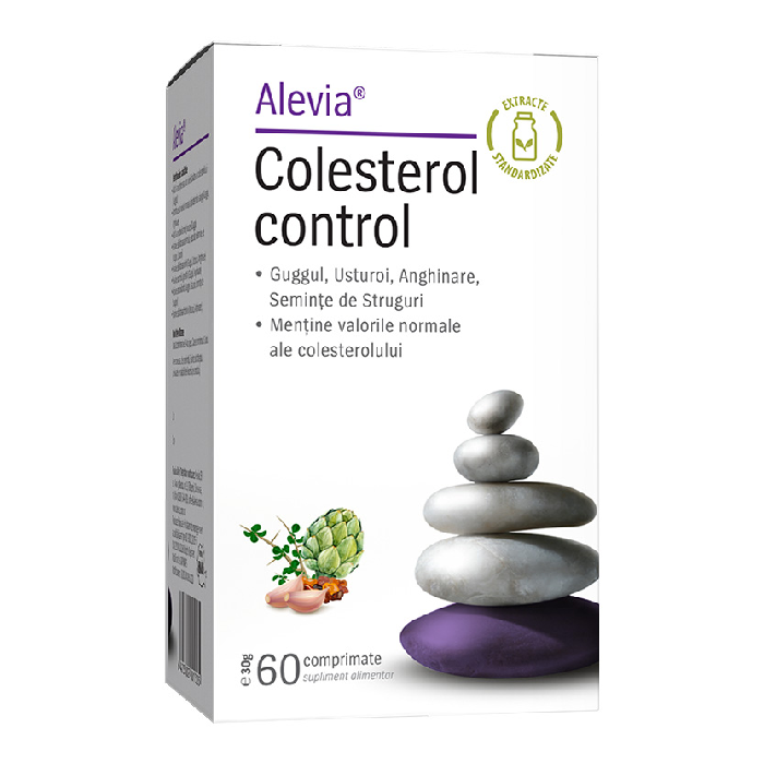 Colesterol Control, 60 comprimate, Alevia