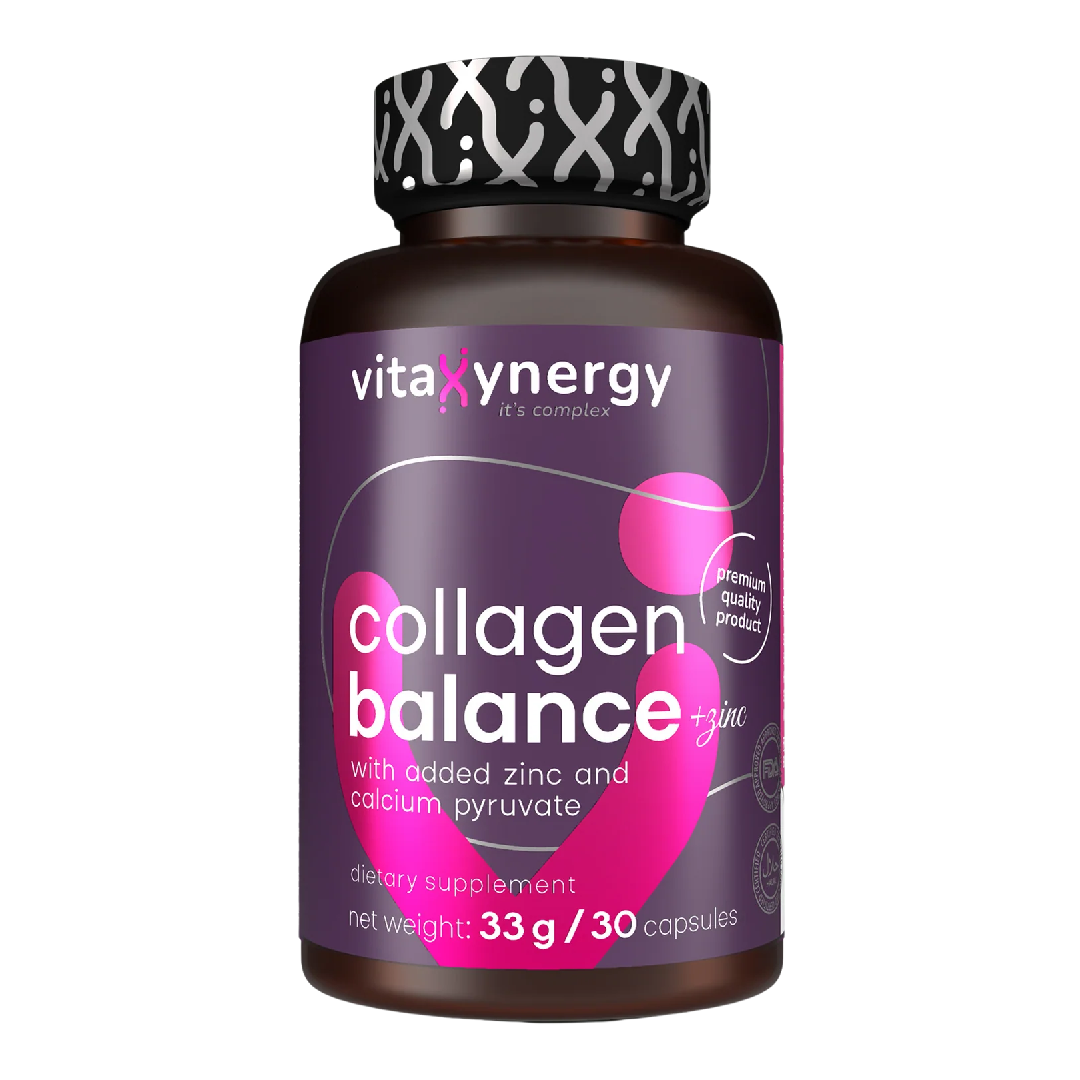 Collagen Balance + Zinc, 30 capsule, Vitaxynergy