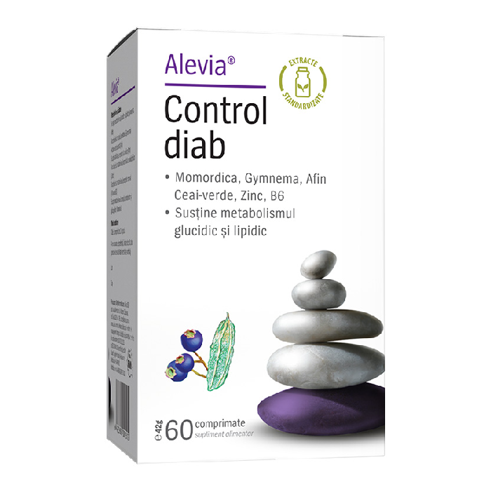 Control Diab, 60 comprimate, Alevia