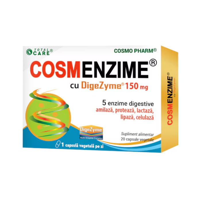 Cosmenzime, 150 mg, 20 comprimate, Cosmo Pharm