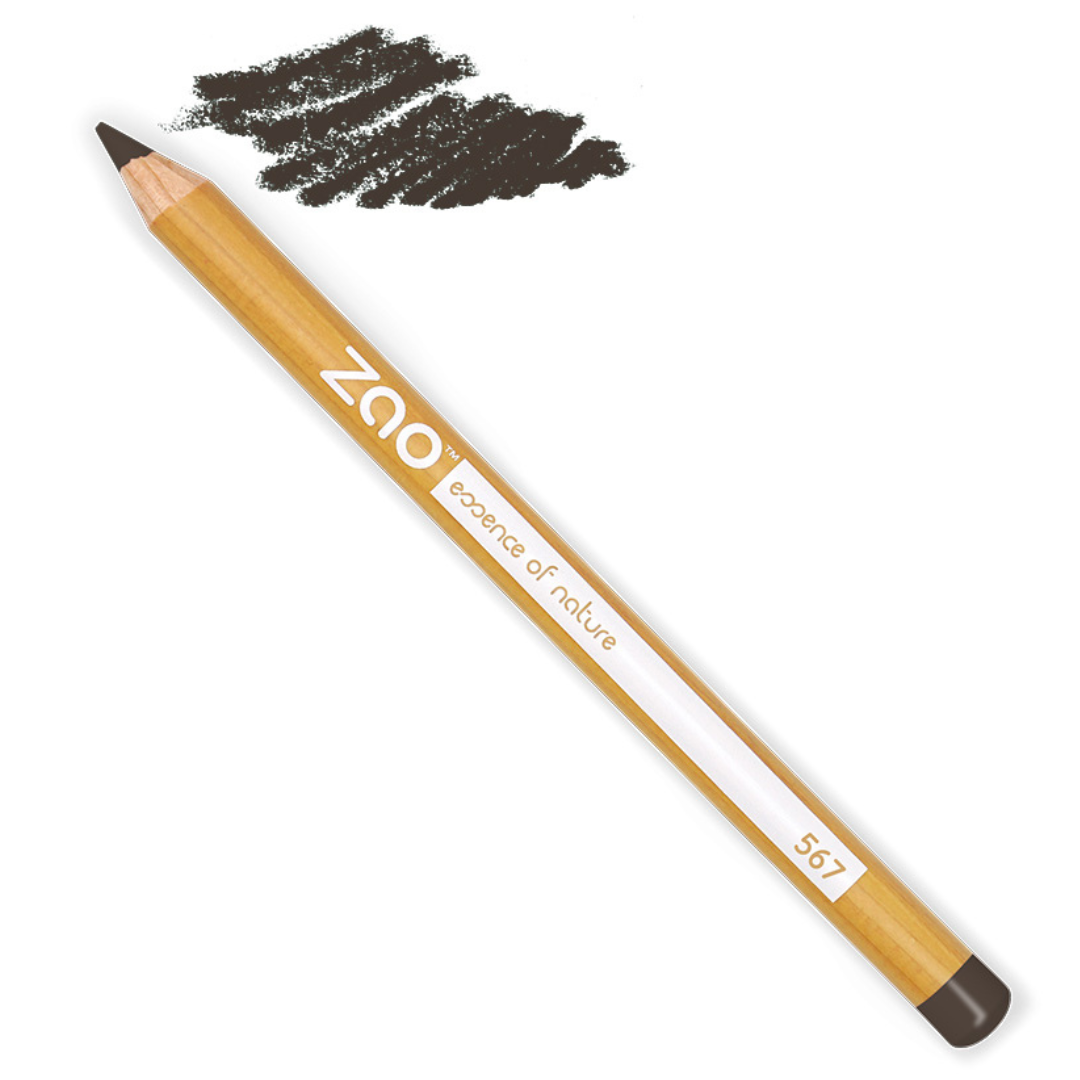 Creion de ochi si sprancene 567 Ebony Brown, Zao