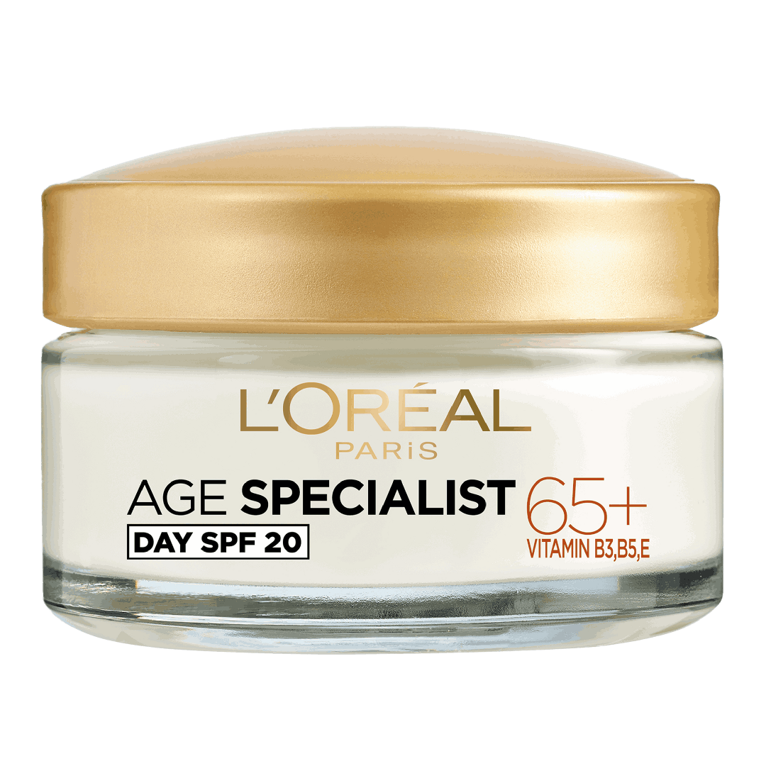 Crema antirid de zi cu SPF20, Age Specialist 65+, 50 ml, LOreal