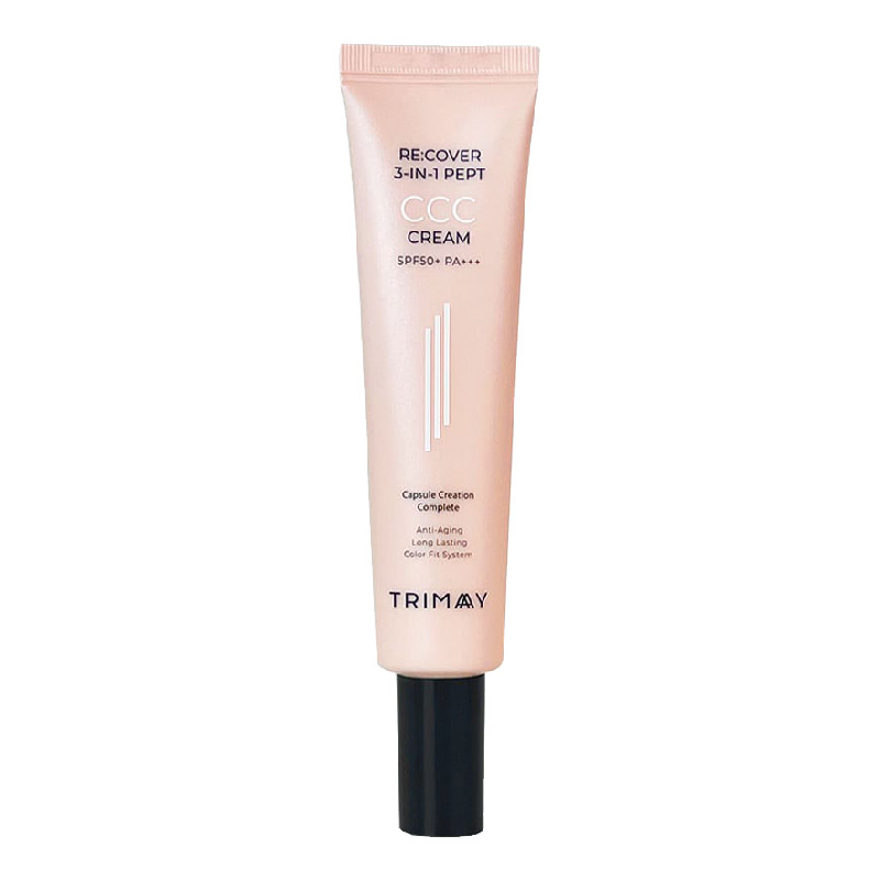 Crema coloranta CCC Cream Re:cover 3-in-1 Pept SPF50+PA+++, 30 ml, Trimay