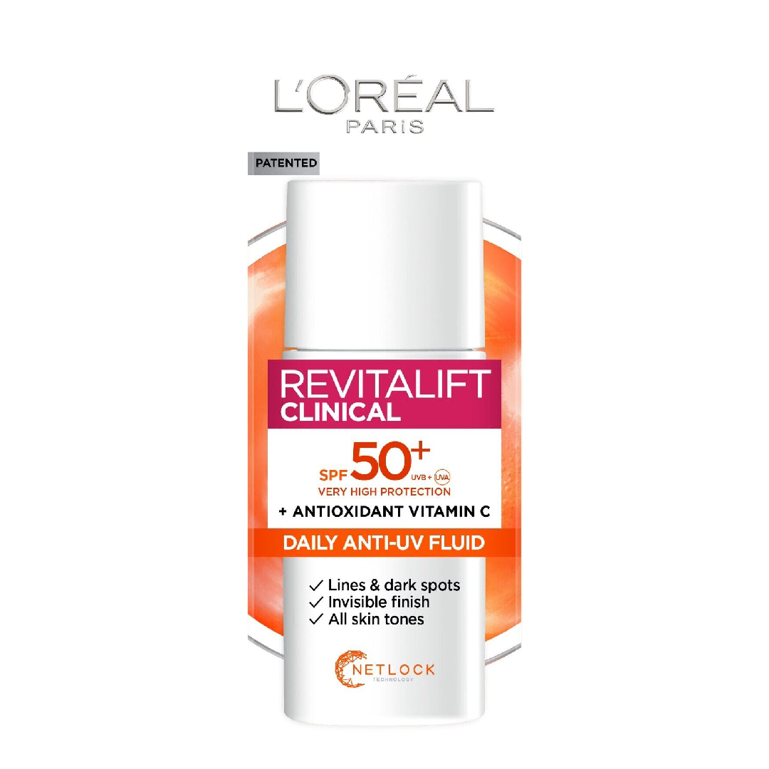 Crema fluida cu Vitamina C si SPF50+, 50ml, LOreal