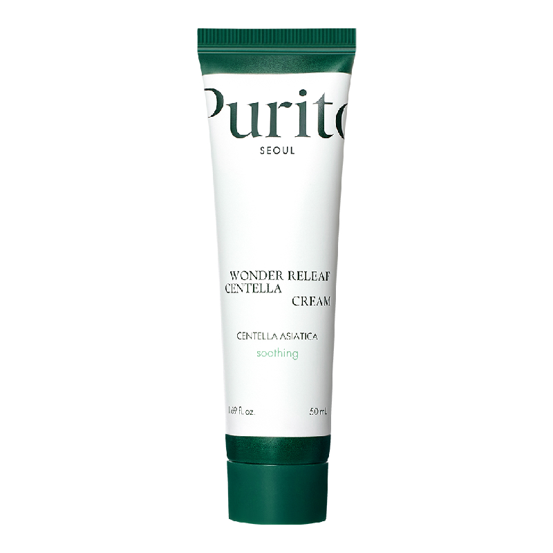 Crema de fata Wonder Releaf Centella Cream, 50 ml, Purito