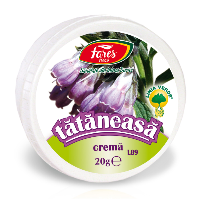 Crema de tataneasa L89, 20 g, Fares