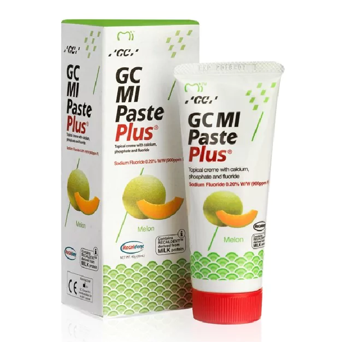 Crema dentara cu aroma de pepene galben Mi Paste Plus, 40 g, GC Dental