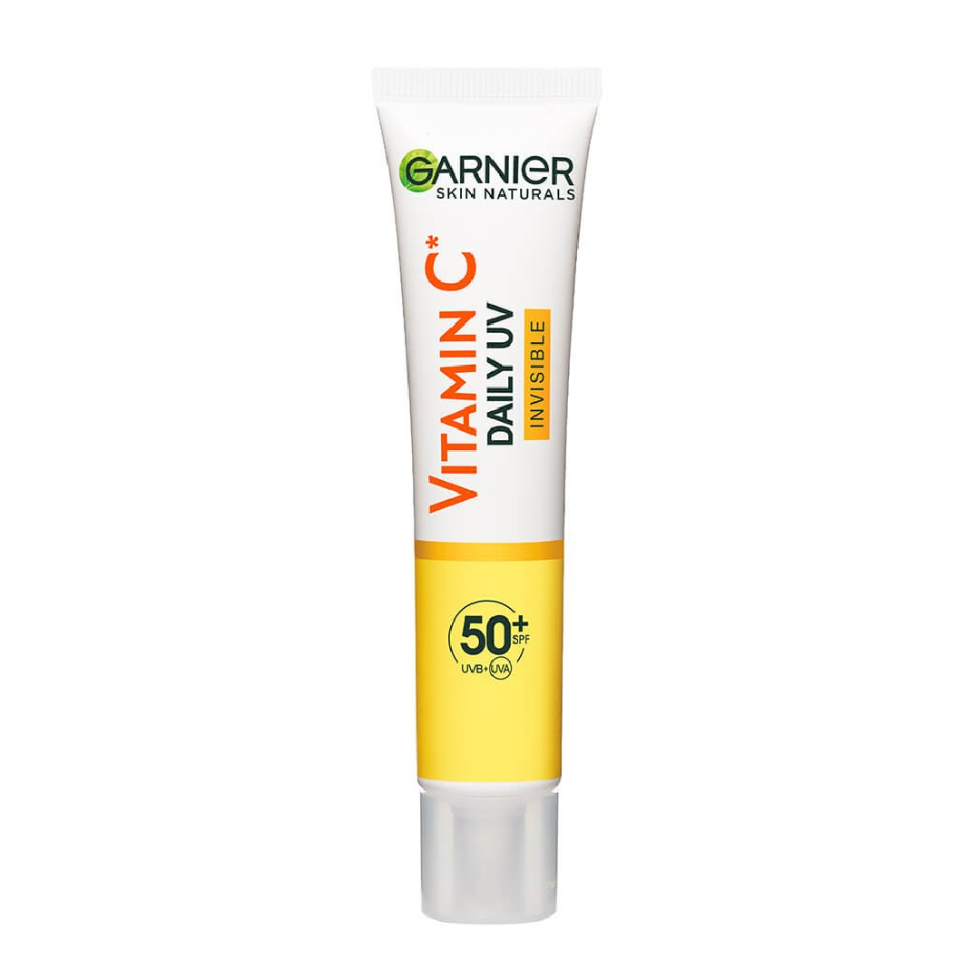 Crema fluida invizibila cu SPF50+ Vitamin C Skin Naturals, 40 ml, Garnier