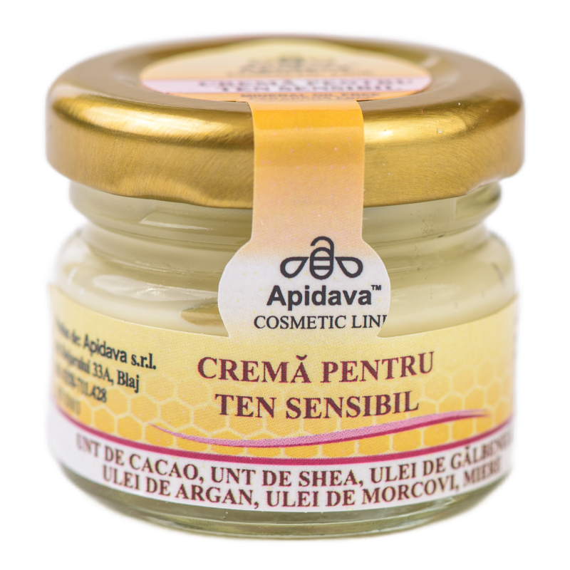 Crema ten sensibil, 30 ml, Apidava