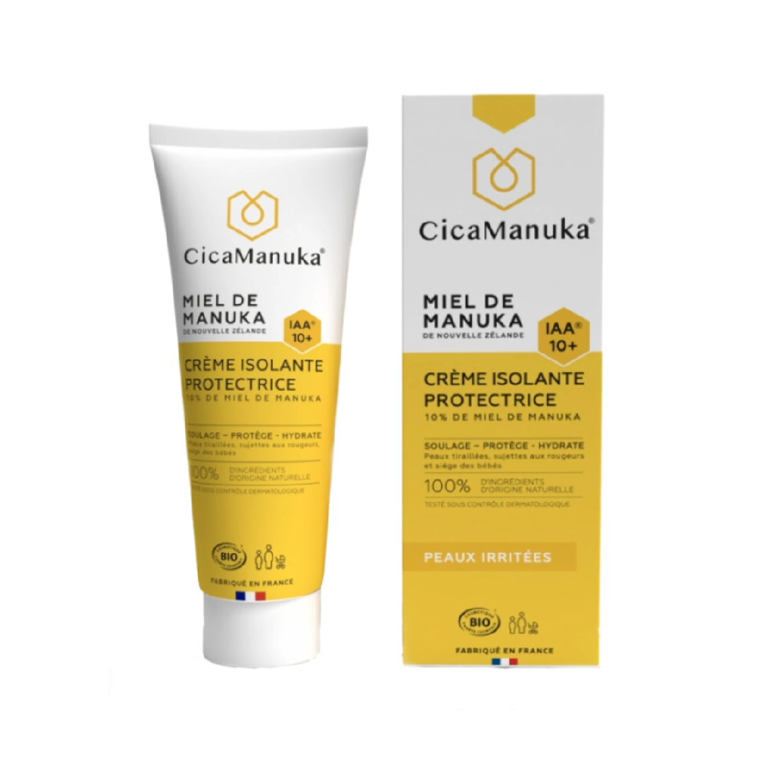 Crema protectoare 10% miere de manuka IAA10+, ecologica, 75 ml, CicaManuka