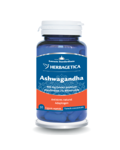 Ashwagandha, 30 capsule, Herbagetica