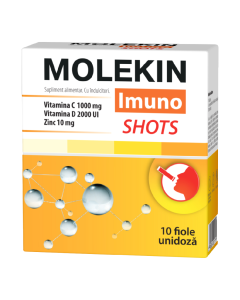 Molekin Imuno Shots, 10 fiole unidoza, Zdrovit
