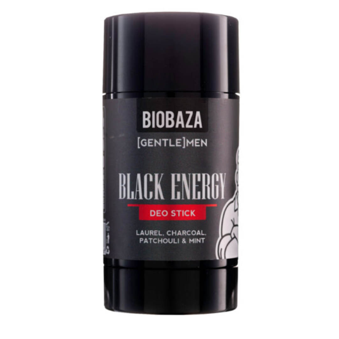 Deodorant stick pentru barbati, Black Energy, 50 ml, Biobaza