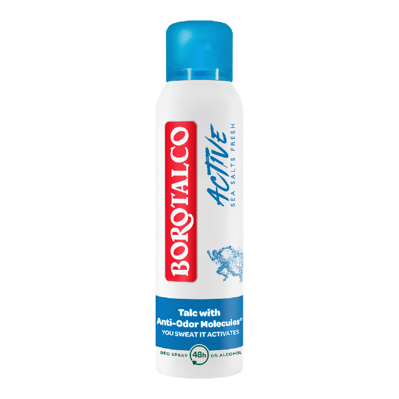 BOROTALCO Active Blue Deo Spray, 150 ml