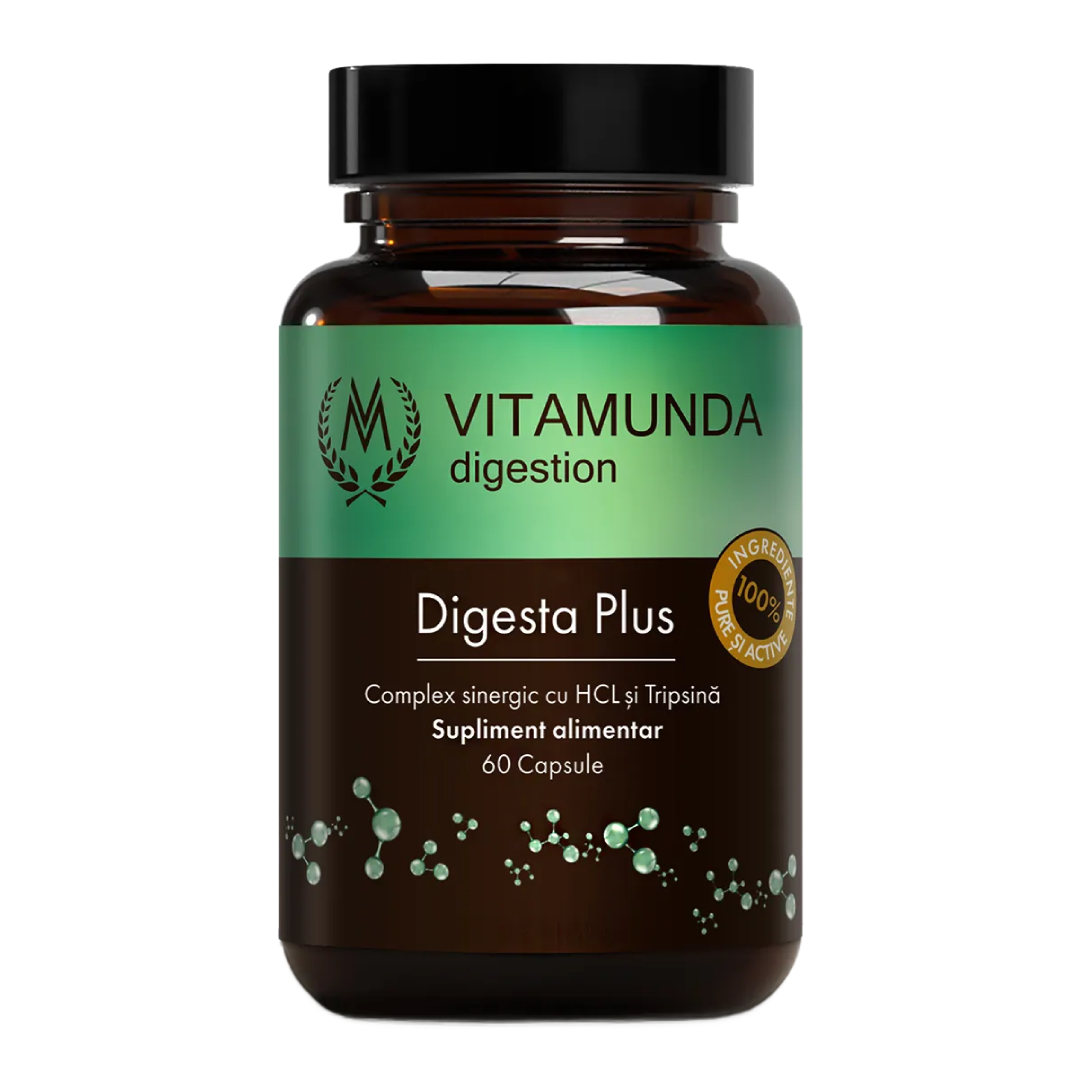 Digesta Plus, 60 capsule, Vitamunda