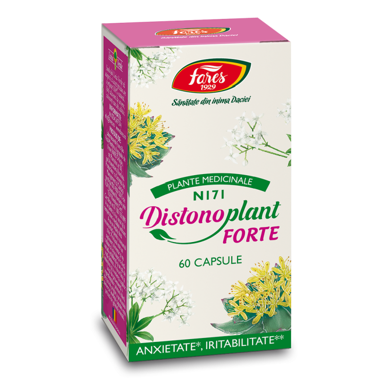 Distonoplant Forte N171, 60 capsule, Fares