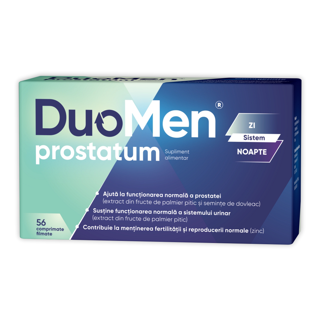 DuoMen Prostatum, 56 comprimate filmate, Zdrovit