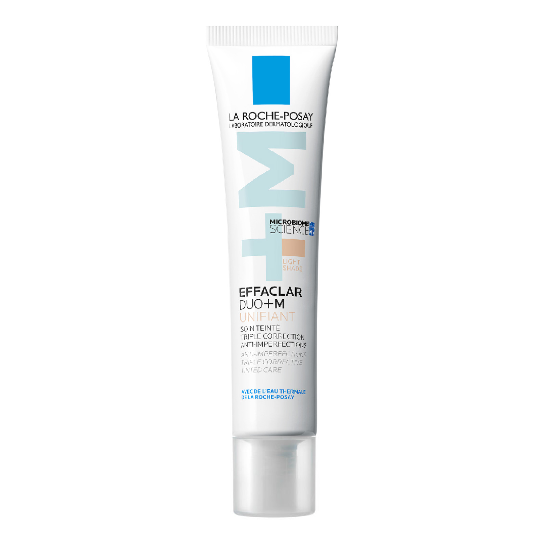 Gel crema anti-imperfectiuni cu pigment de culoare Effaclar Duo+M, nuanta Light, 40 ml, La Roche-Posay