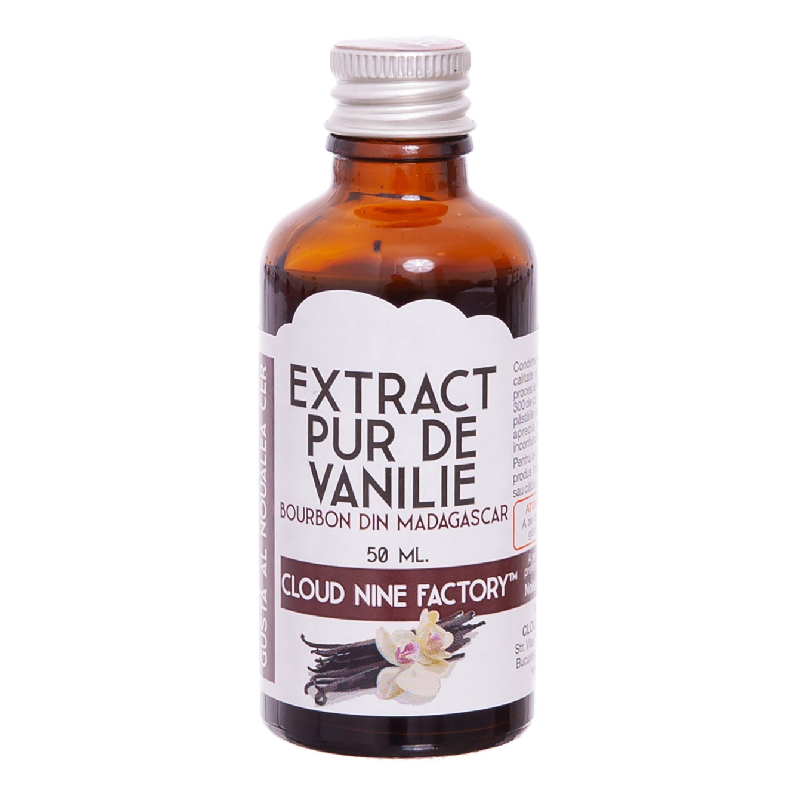 Extract pur vanilie din Madagascar, 50 ml, Cloud Nine
