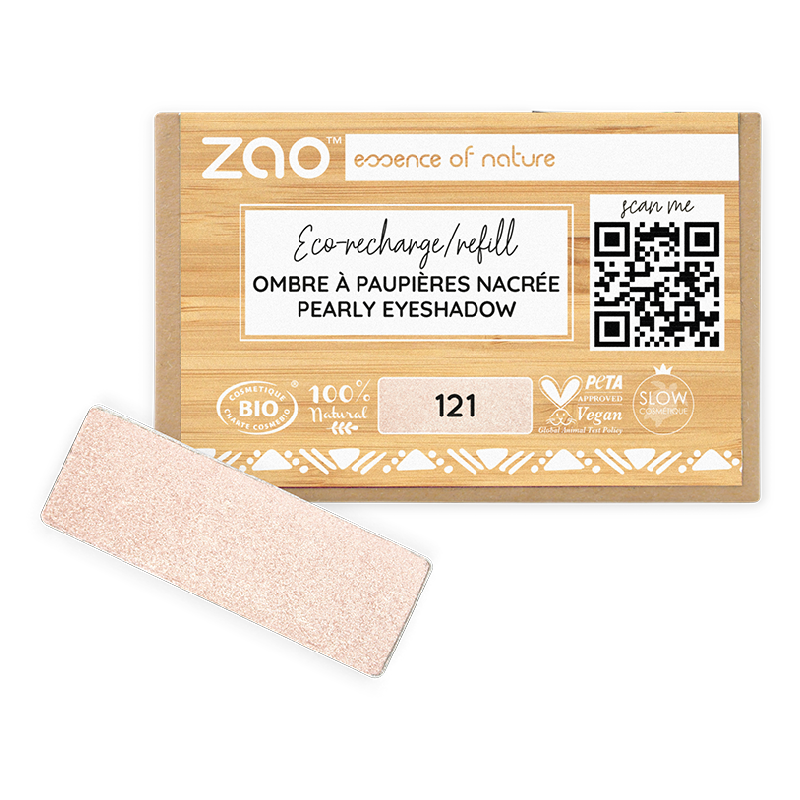 Fard de pleoape, 121 Pearly Ivory, Zao