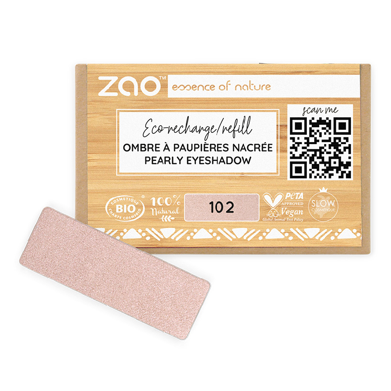 Fard de pleoape, 102 Pinky Beige, Zao