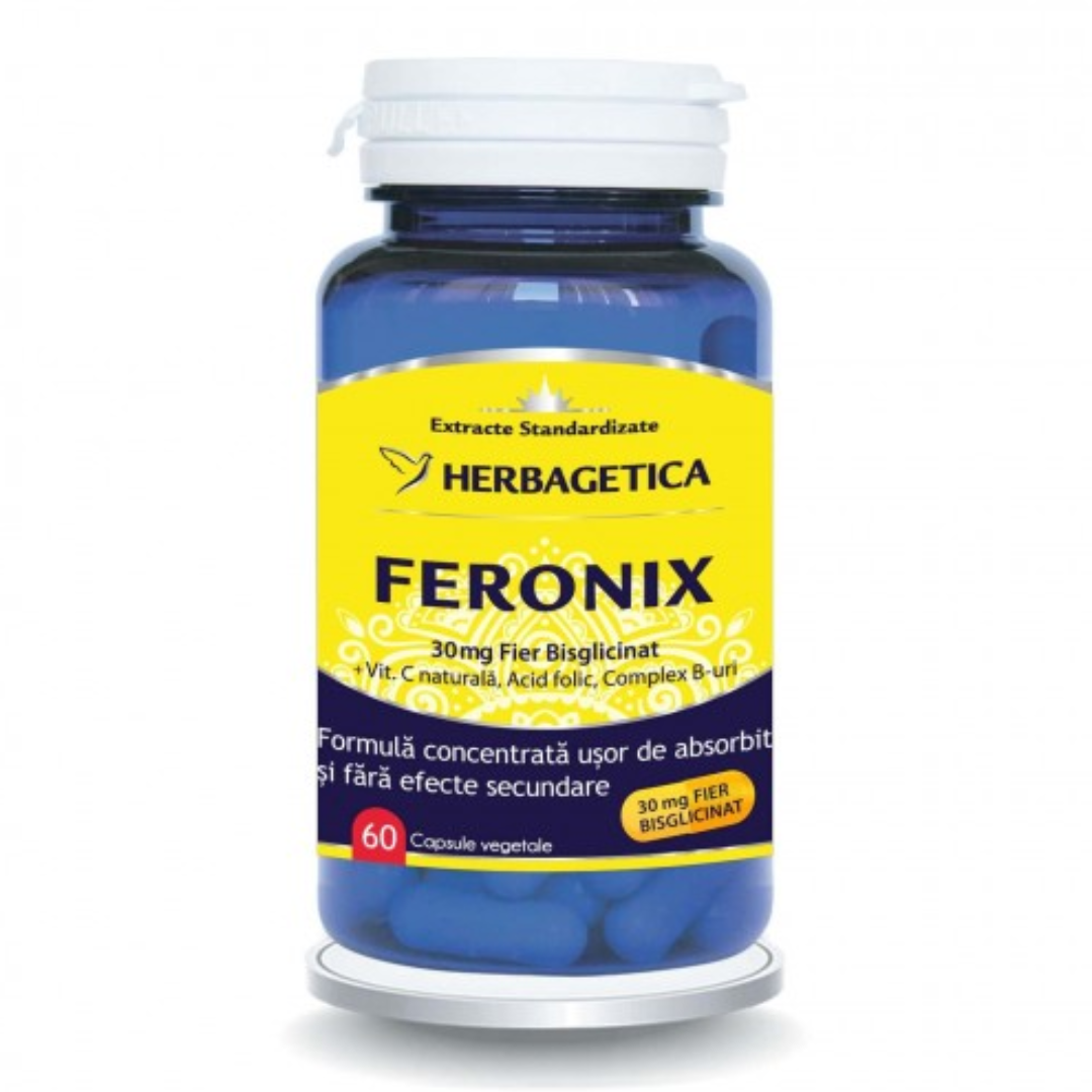 Feronix, 60 capsule, Herbagetica