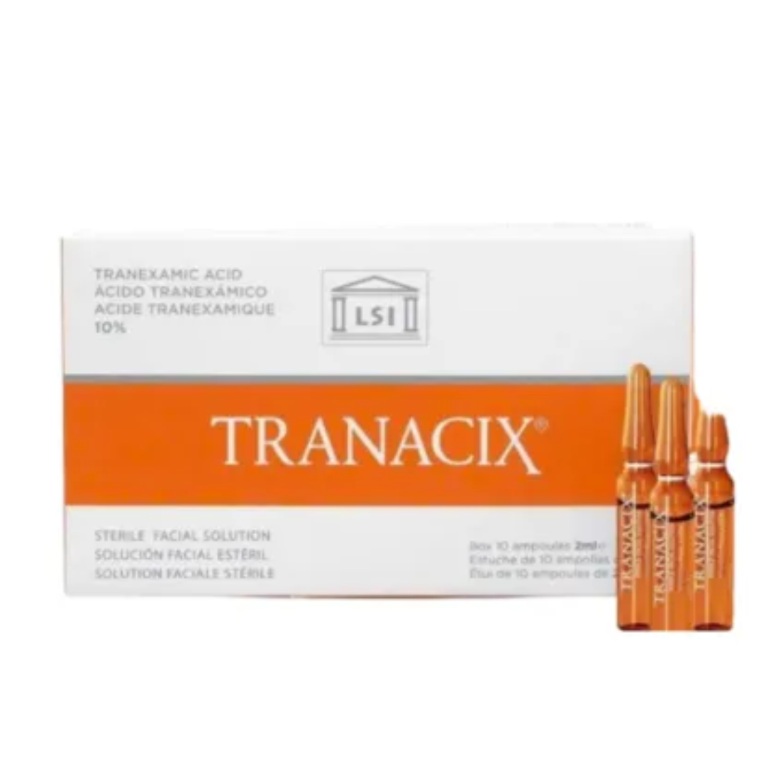 Solutie faciala sterila Tranacix, 10 fiole*2ml, Life Science Investments