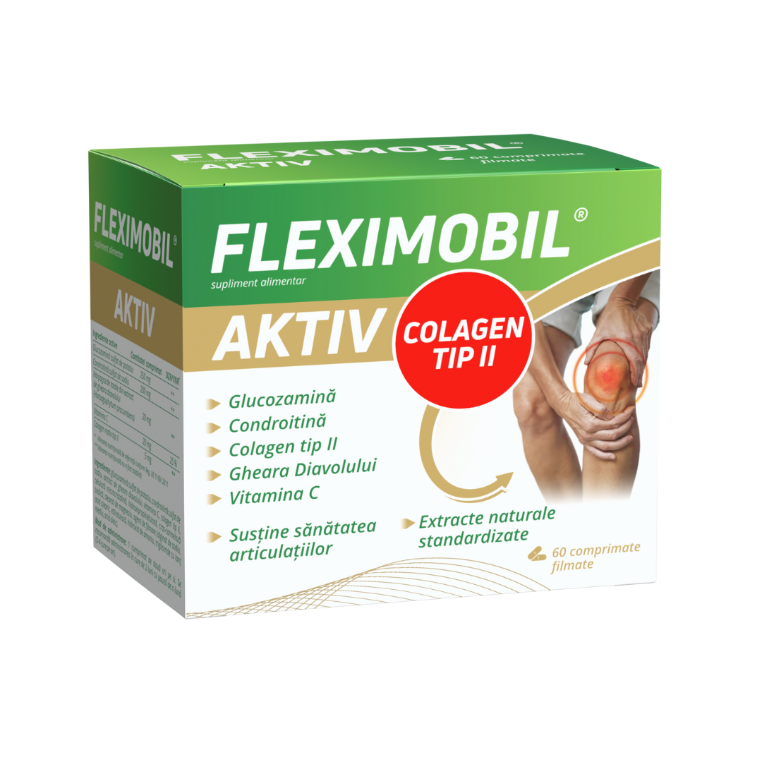 Fleximobil Aktiv, 60 comprimate filmate