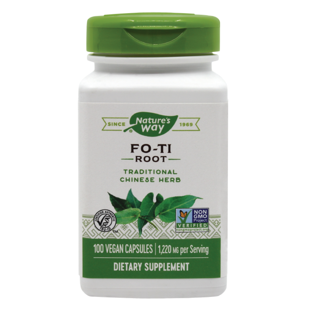 Fo-Ti Root 610mg, Nature\'s Way, 100 capsule, Secom