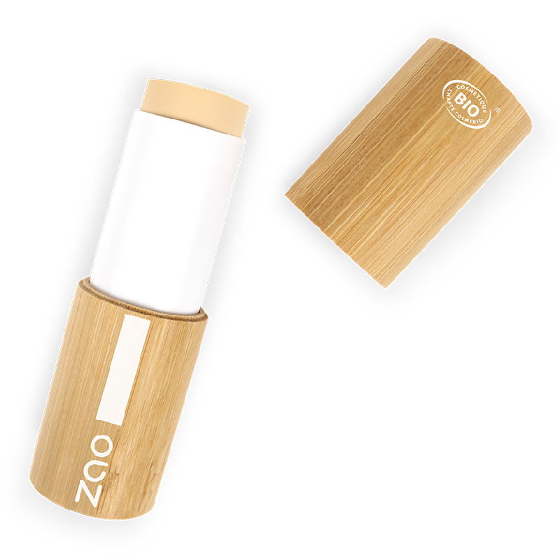 Fond de ten, organic, tip stick, 771, cream bej, Zao