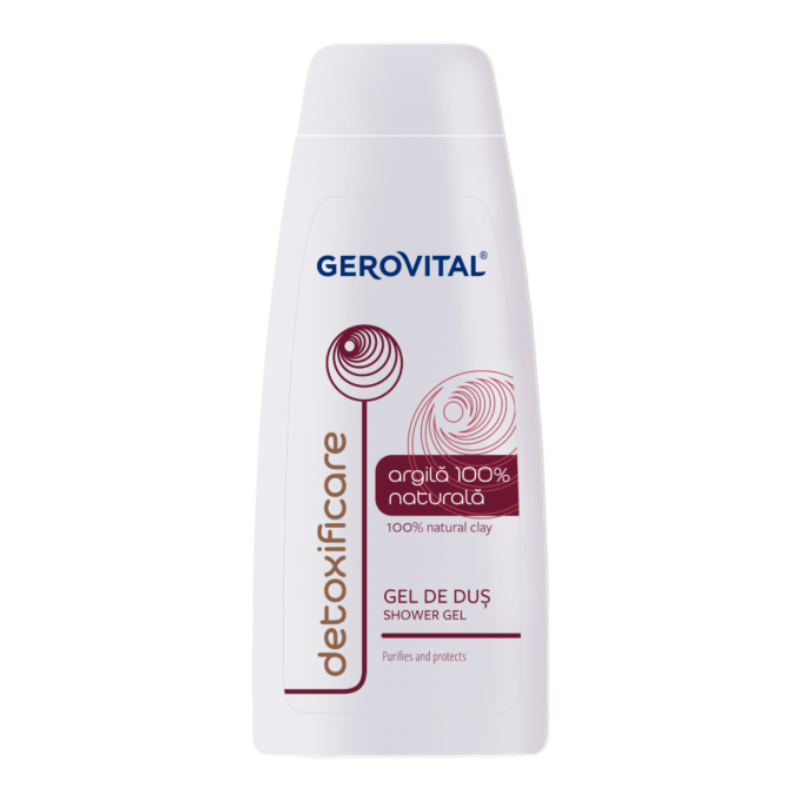 Gel de dus cu argila, 750 ml, Gerovital