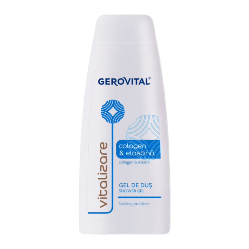 Gel de dus cu Colagen si Elastina, 400 ml, Gerovital