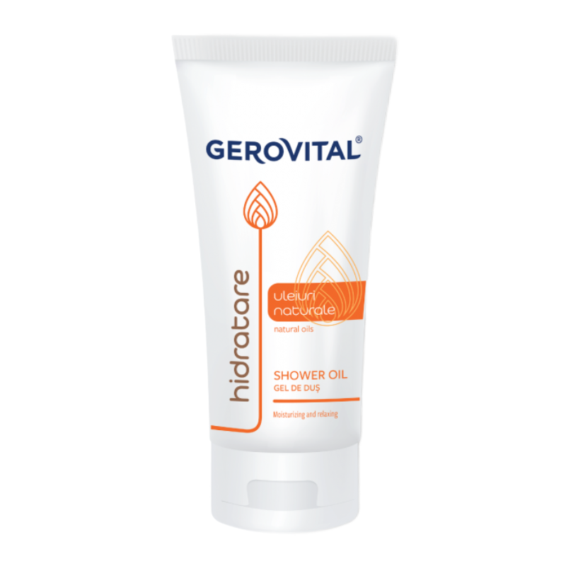 Gel de dus cu uleiuri naturale, 100 ml, Gerovital