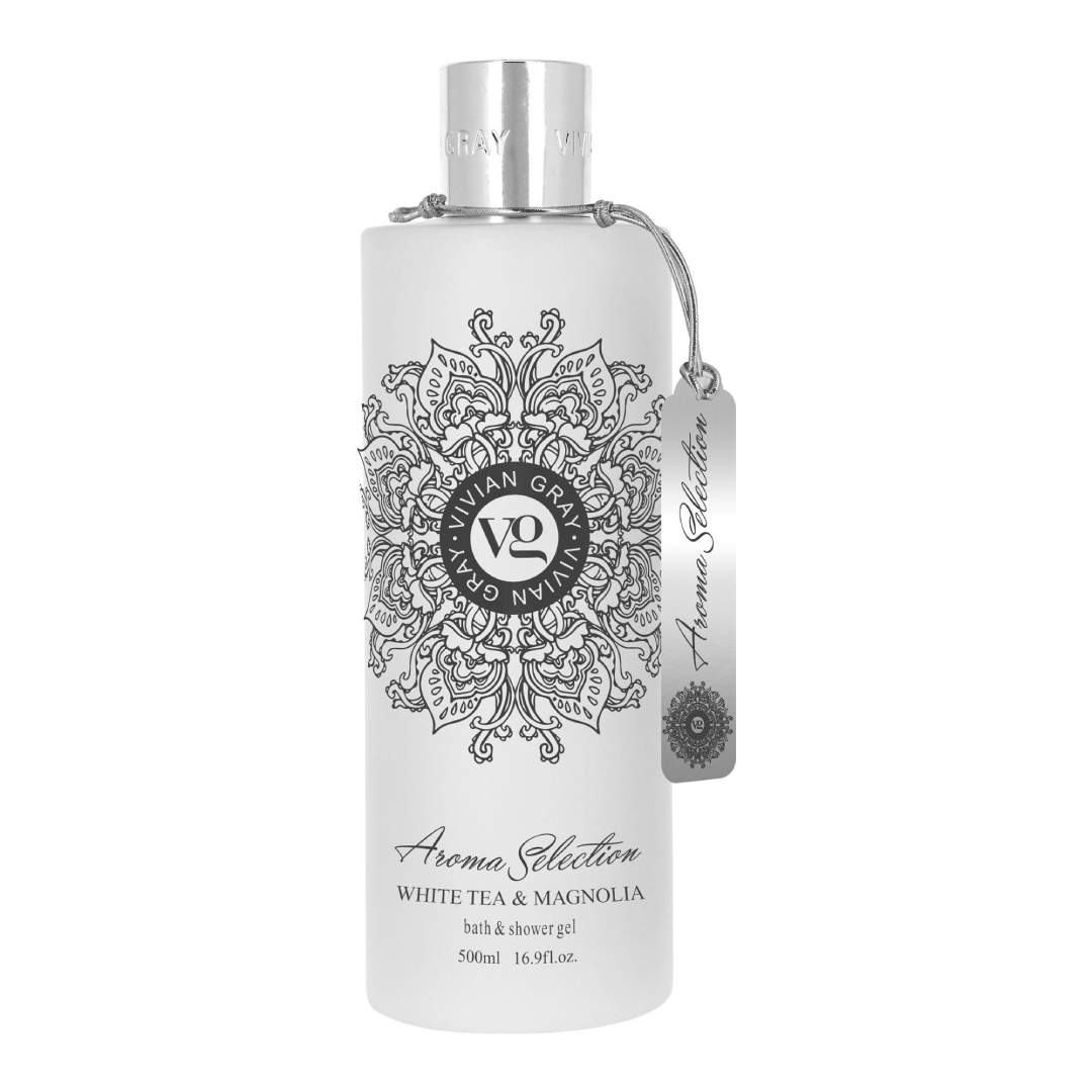 Gel de dus White Tea & Magnolia, 500 ml, Vivian Gray