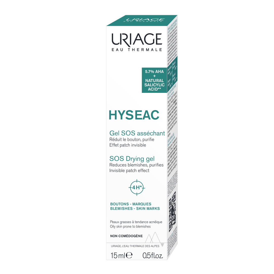 Gel SOS anti-imperfectiuni acneice Hyseac, 15 ml, Uriage