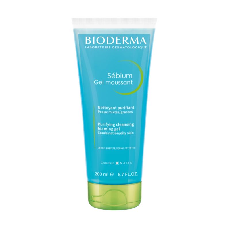 Gel spumant purifiant Sebium, 200 ml, Bioderma