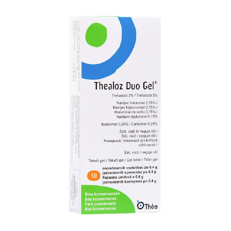 Gel Thealoz Duo, 30 monodoze, Thea