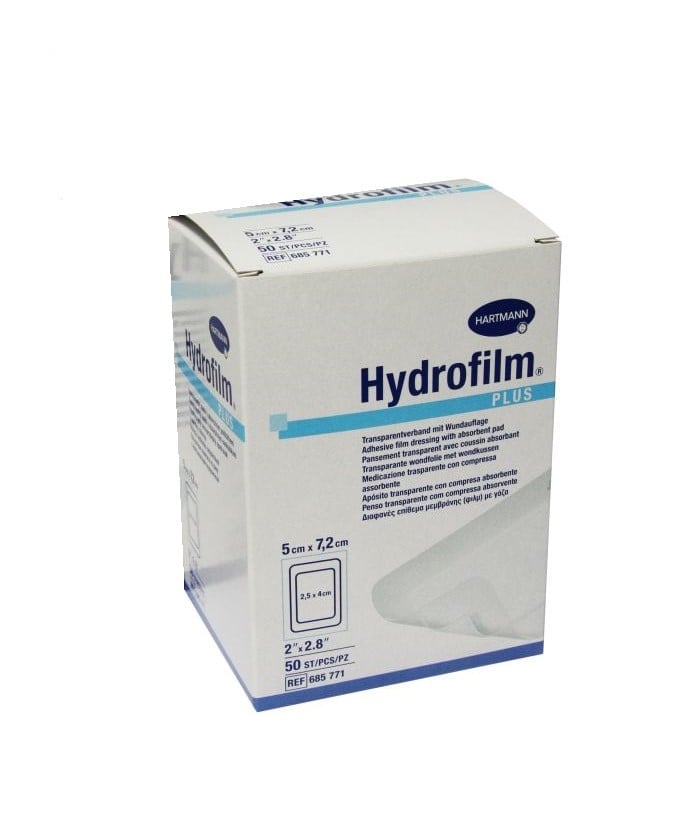 HartMann Hydrofilm plus 5 x 7,2cm, 50buc.