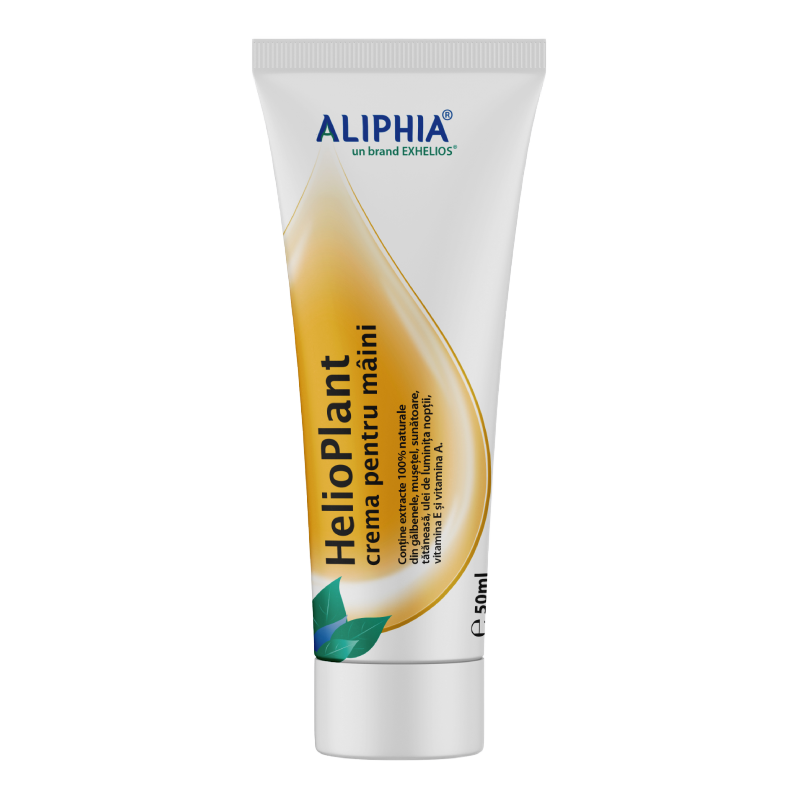 Crema pentru maini HelioPlant, 50 ml, Aliphia