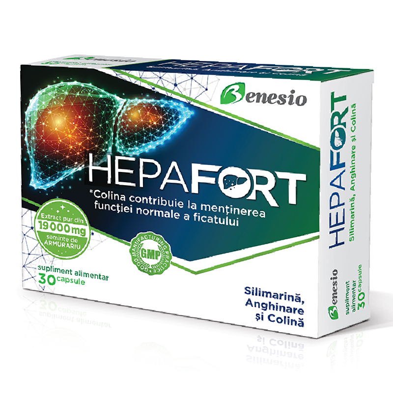 Hepafort, 30 capsule, Benesio