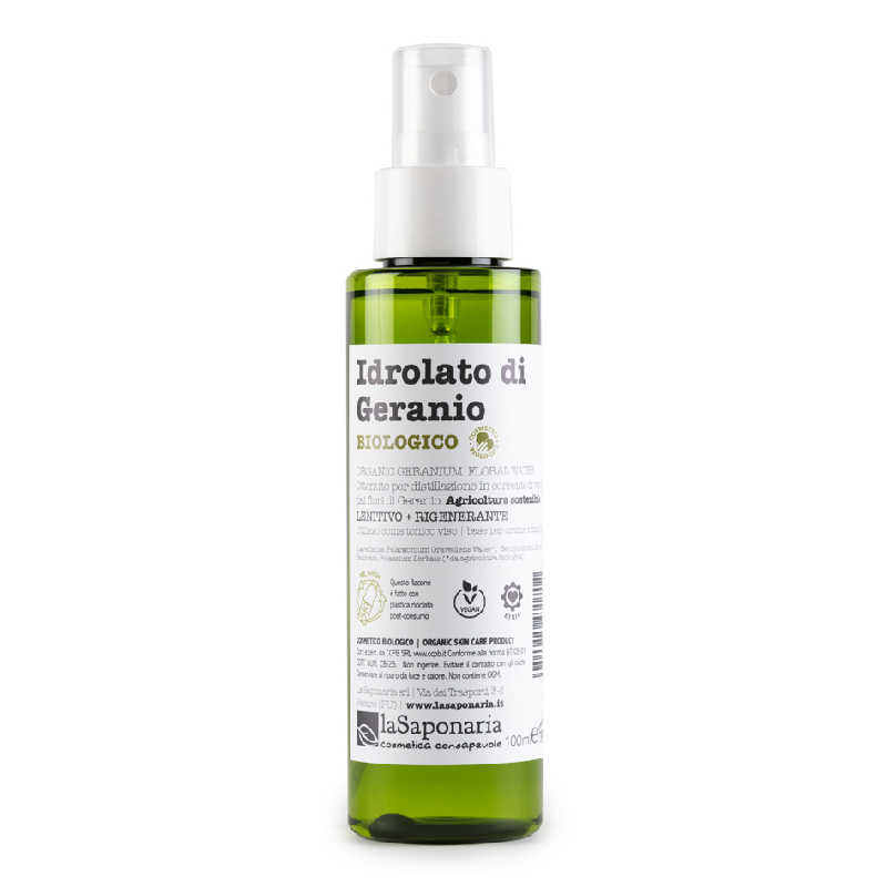 Hidrolat bio calmant de genarium, 100ml, La Saponaria