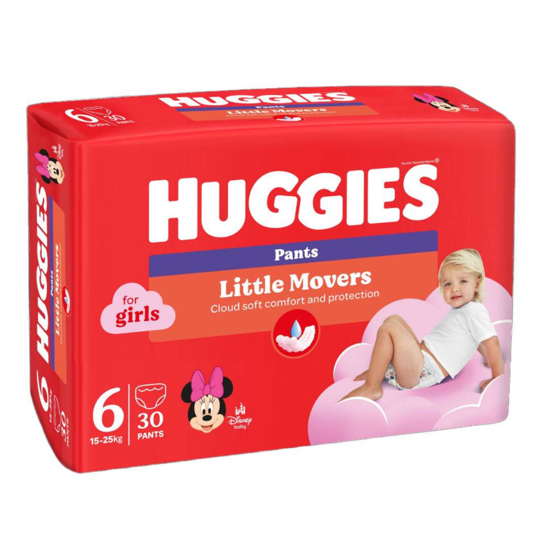 Scutece chilotel, Fetite, Marimea 6, 15-25 kg, 30 bucati, Huggies