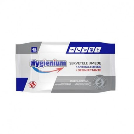 Hygienium servetele antibacteriene dezinfectante x 48 buc