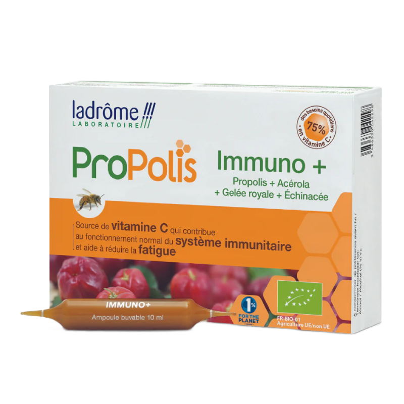 Immuno Propolis Fiole,  20 bucati*10 ml, Ladrome Laboratoire