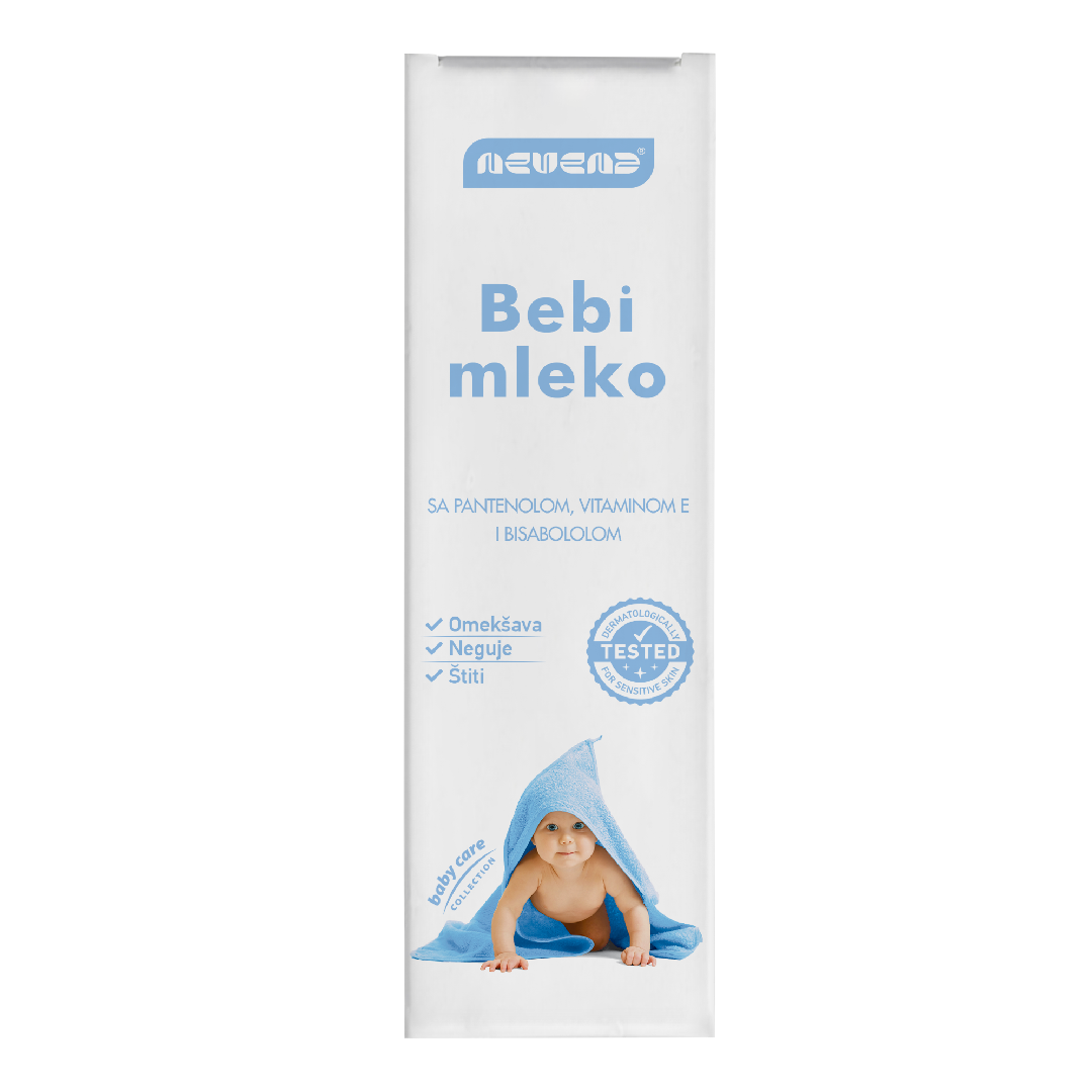 Lapte de corp Baby Blue, 100 ml, Nevena