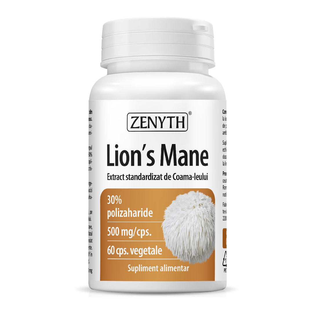 Lion\'s Mane, 60 capsule, 500mg, Zenyth