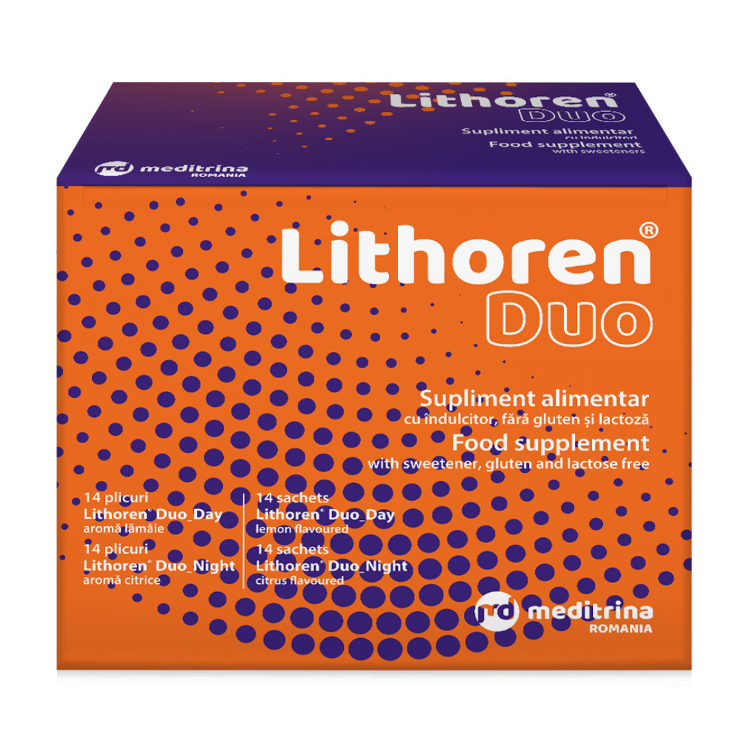 Lithoren Duo, 28 plicuri, Meditrina Pharmaceuticals