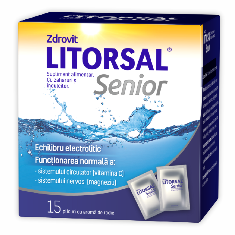 Litorsal Senior, 15 plicuri, Zdrovit